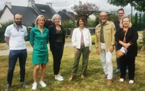 l'équipe briochine spécialisée dans l'offre de soin dédiée TCA avec Sylvie et Michel Jouetre de SAB22